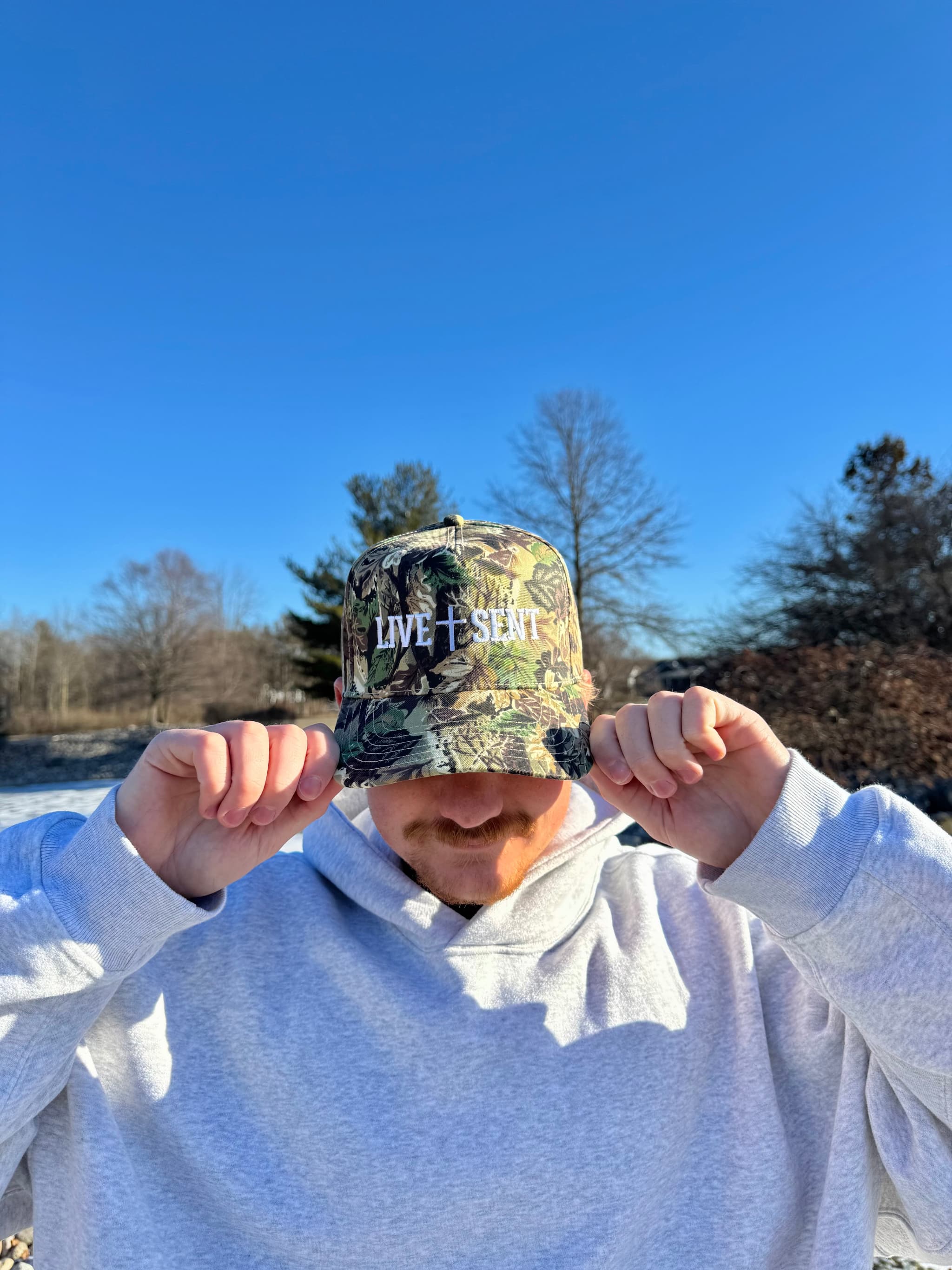 LIVE SENT Cotton Twill Hat