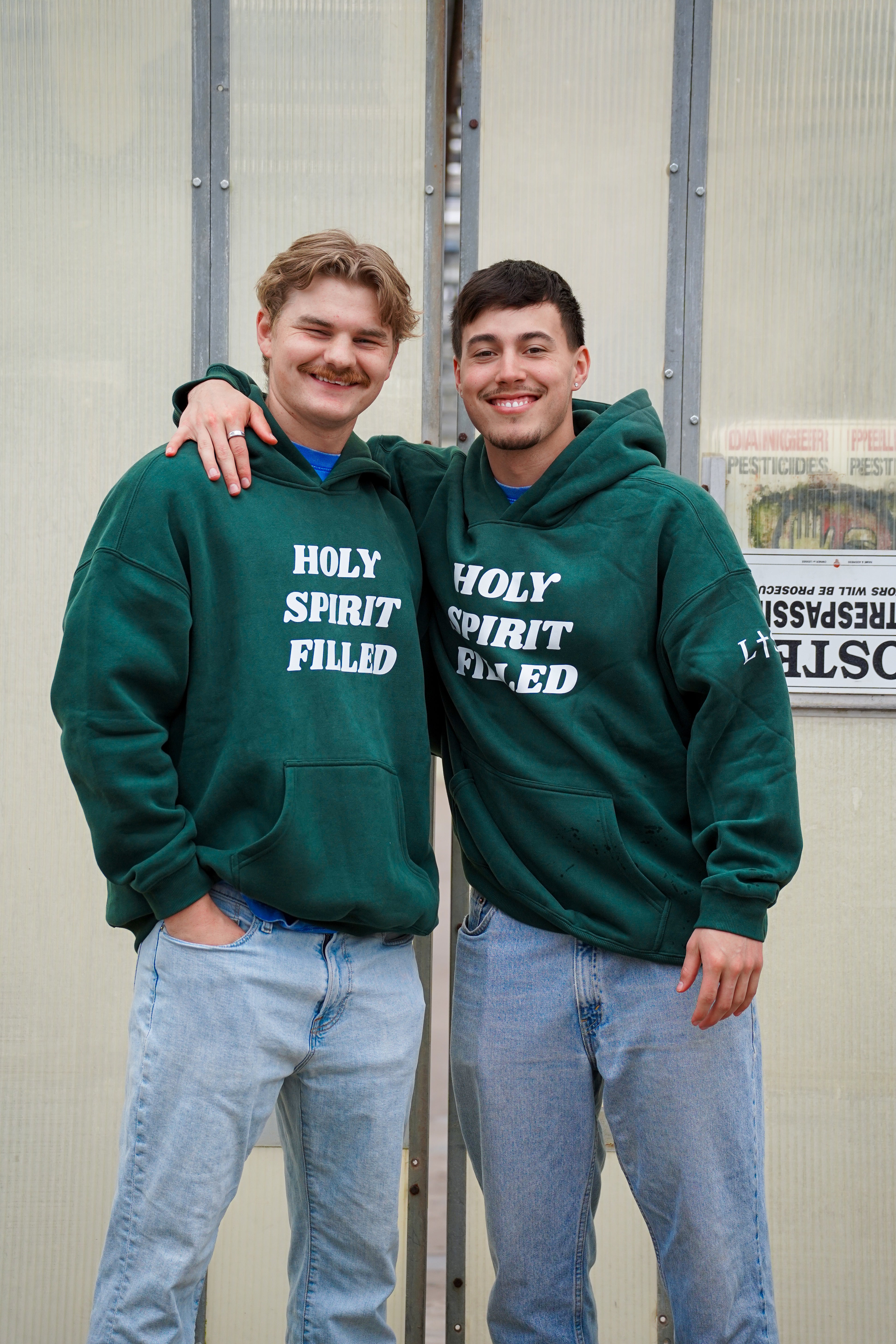 'HOLY SPIRIT FILLED' Oversized Hoodie
