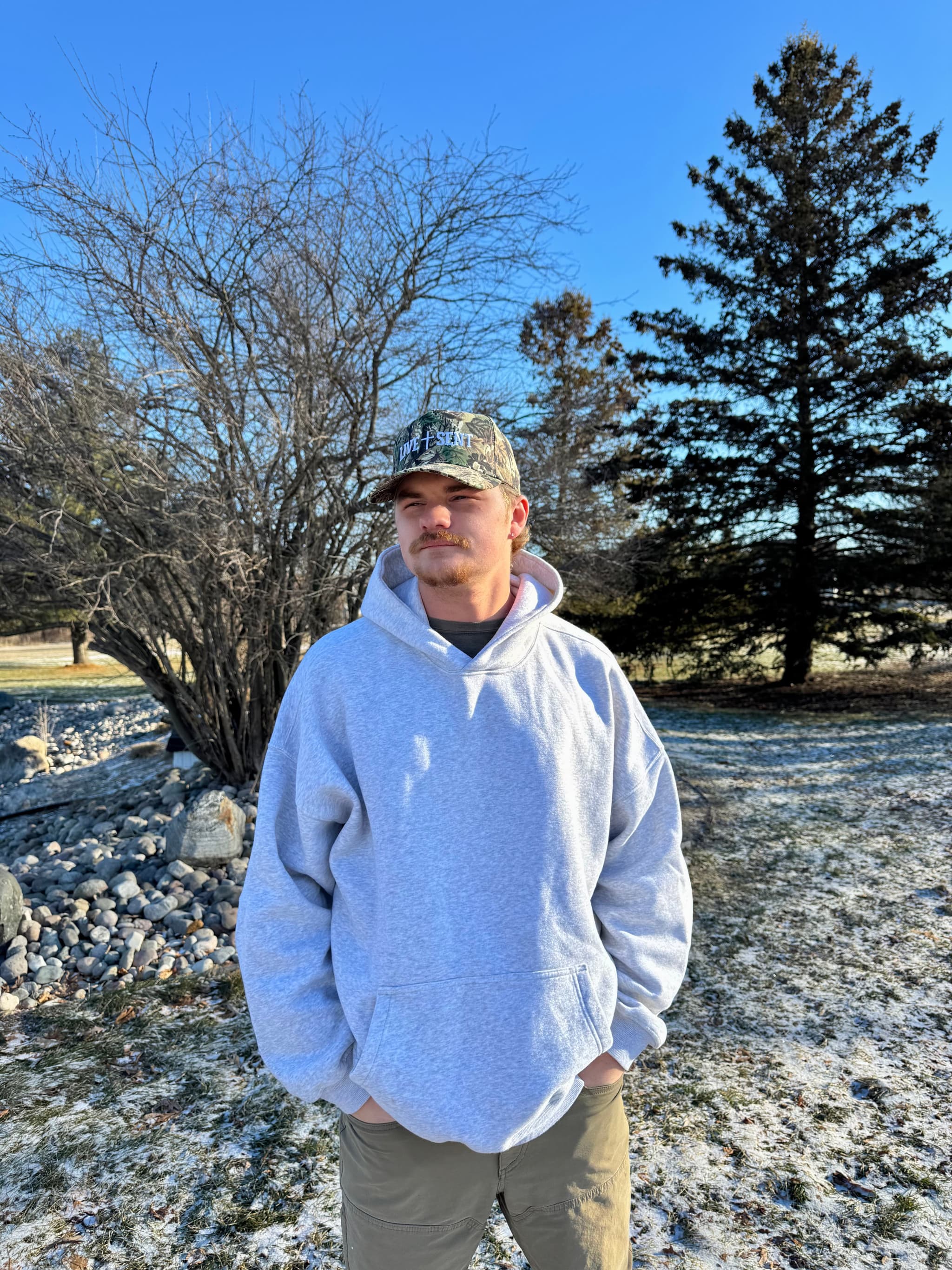 LIVE SENT Cotton Twill Hat