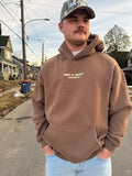 POOR IN SPIRIT Oversized Hoodie