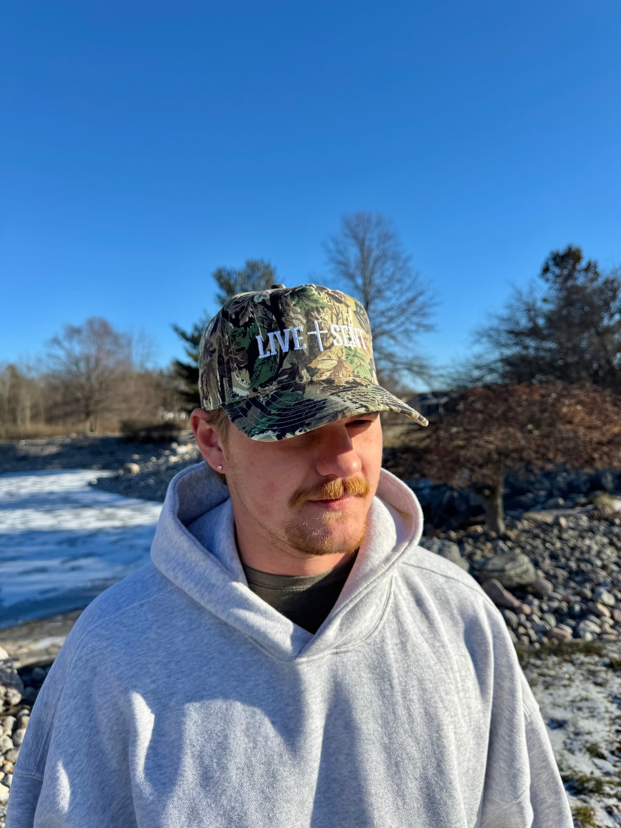 LIVE SENT Cotton Twill Hat