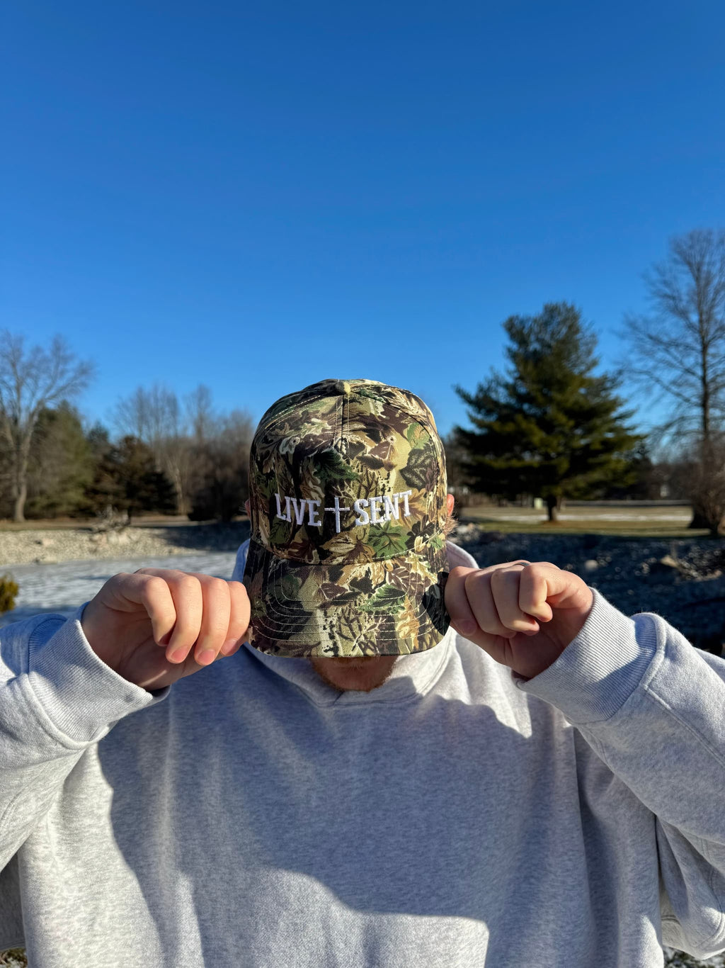 LIVE SENT Cotton Twill Hat