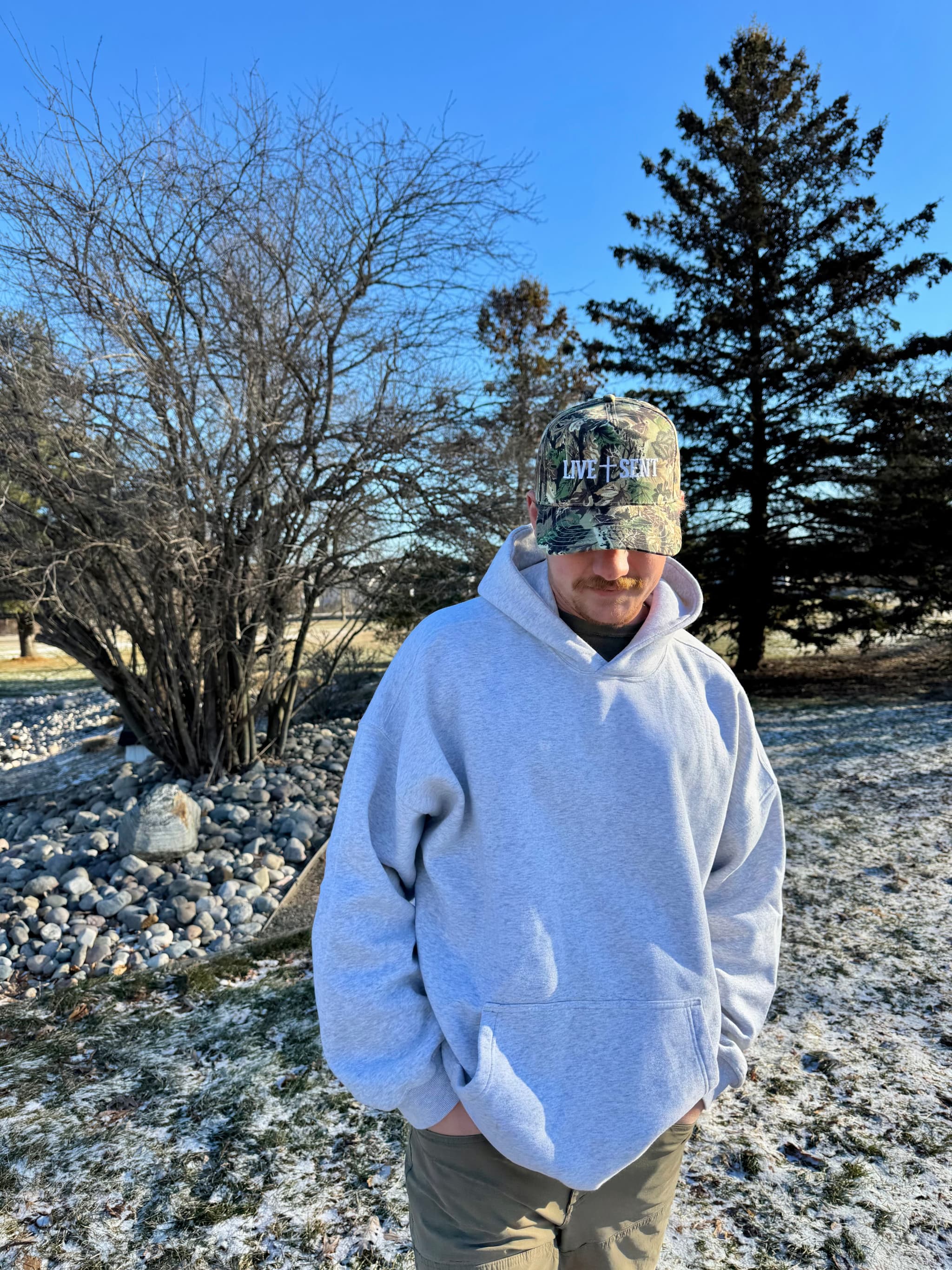 LIVE SENT Cotton Twill Hat