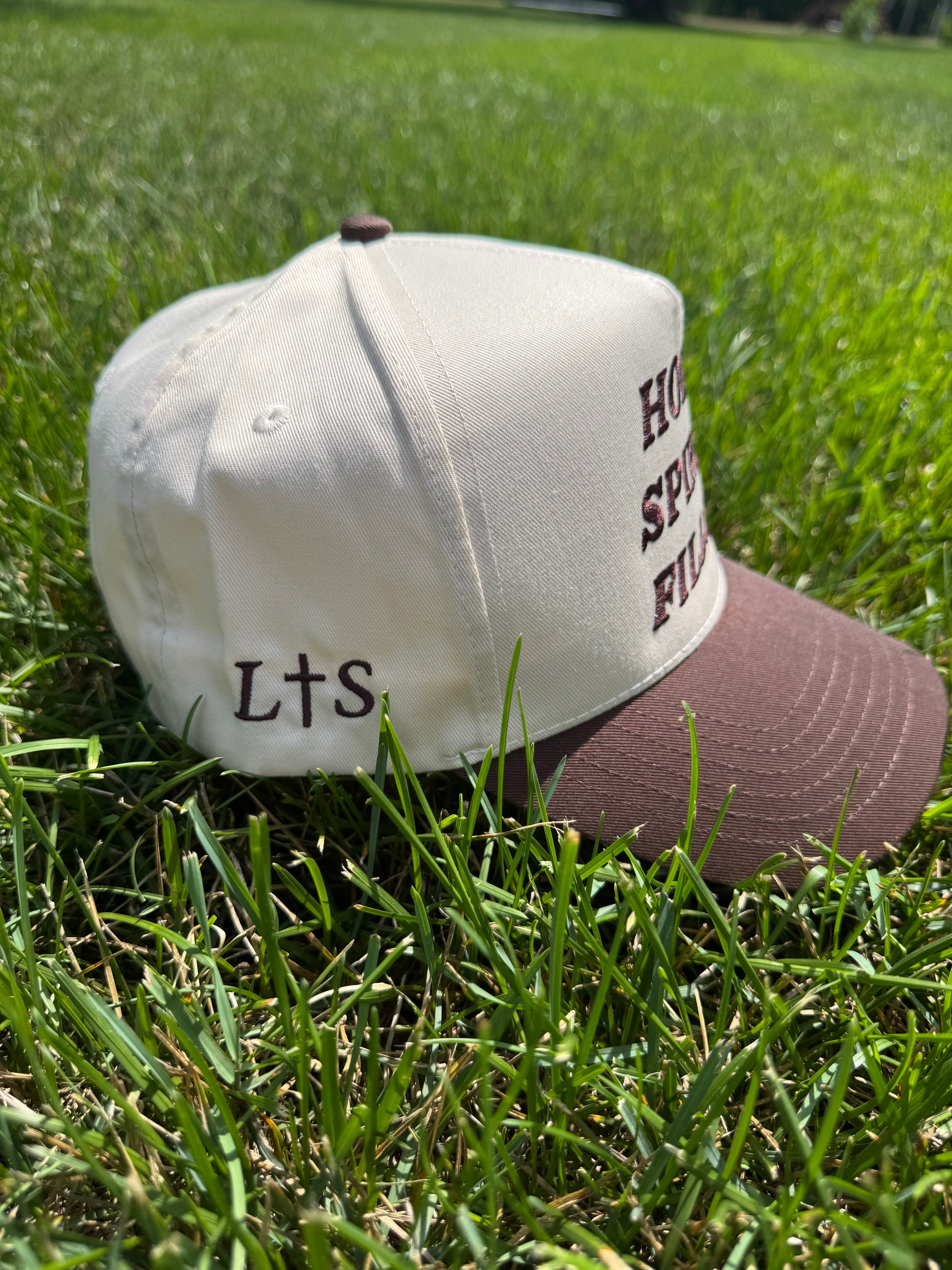 HOLY SPIRIT FILLED Espresso & Cream Hat