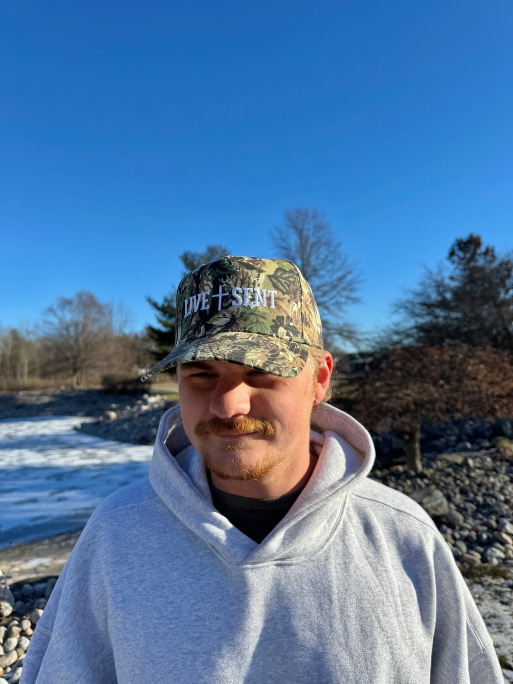 LIVE SENT Cotton Twill Hat