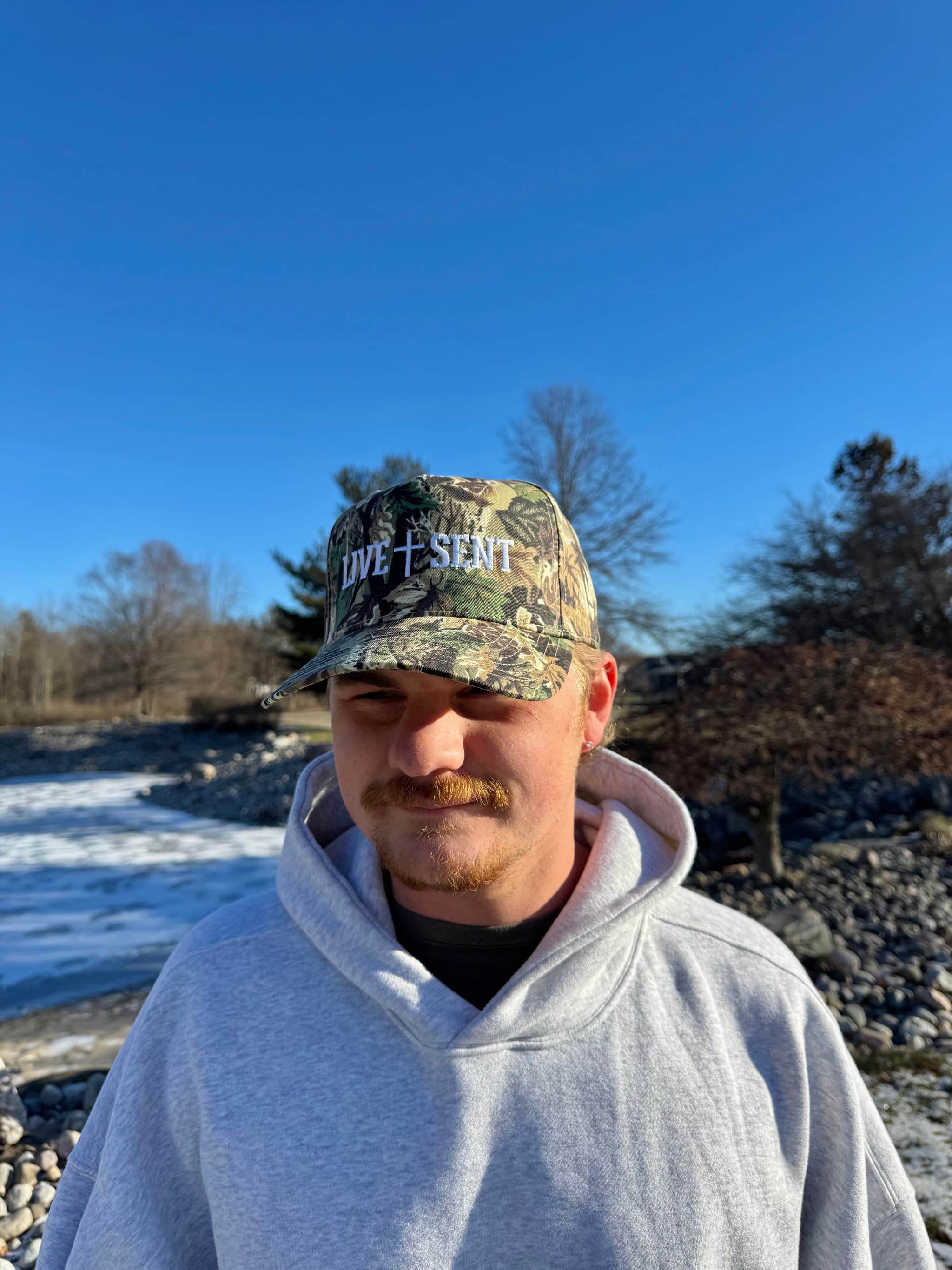 LIVE SENT Cotton Twill Hat